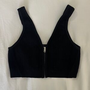 Rag & Bone Ribbed Crop Top